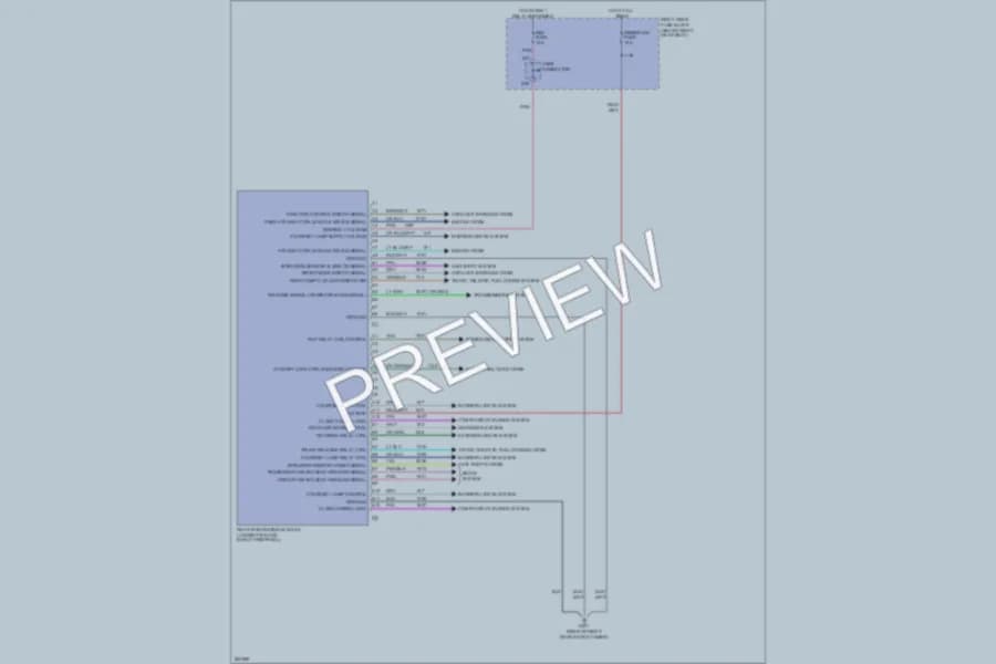 2007 Cadillac CTSV Body Control Modules wiring diagram preview