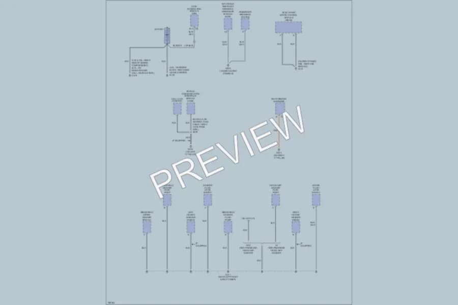 2007 Cadillac CTSV Ground Distribution wiring diagram preview