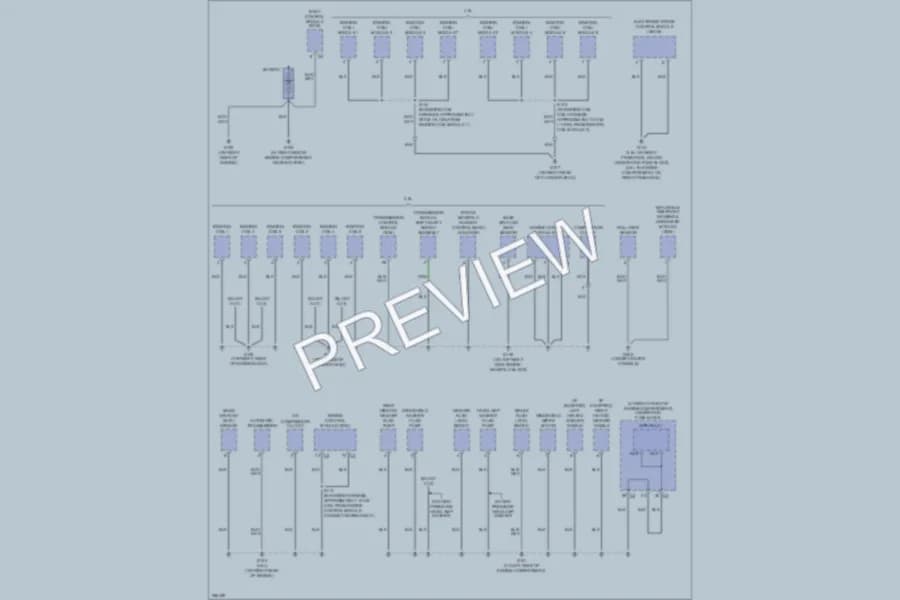 2007 Cadillac SRX Ground Distribution wiring diagram preview