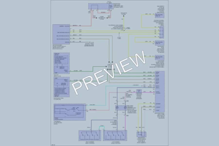 2007 Cadillac STS Cruise Control wiring diagram preview