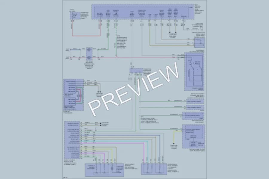 2007 Cadillac XLR Cruise Control wiring diagram preview