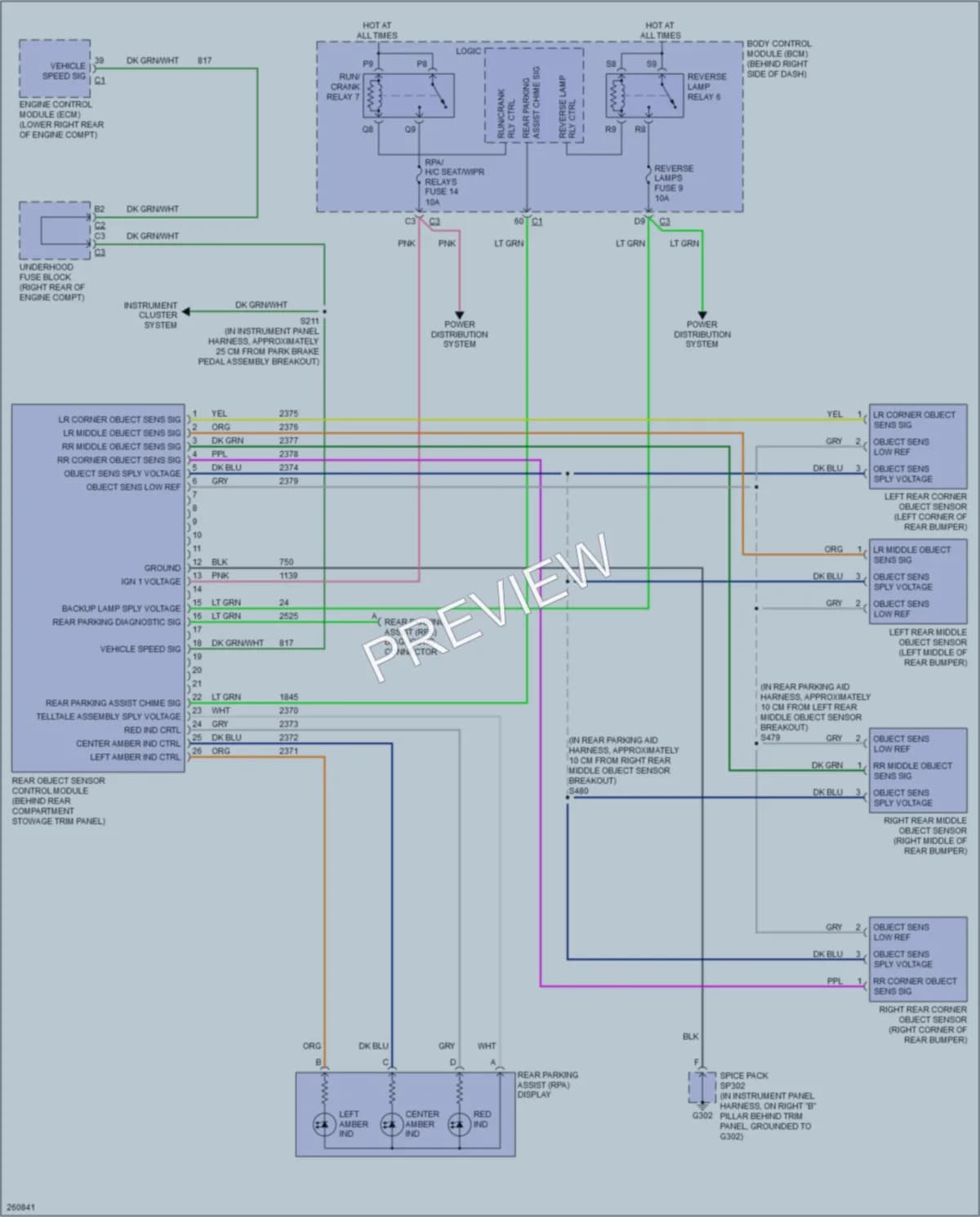 2007 Cadillac XLR Navigation wiring diagram preview