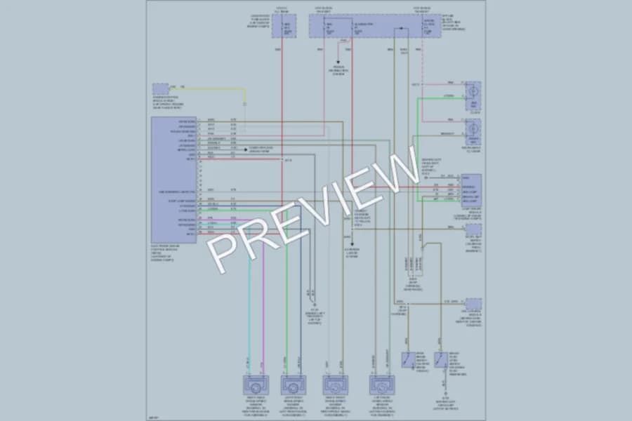2007 Chevrolet Aveo Anti Lock Brakes wiring diagram preview