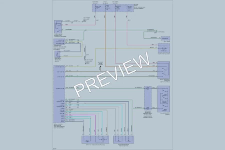 2007 Chevrolet Aveo Cruise Control wiring diagram preview