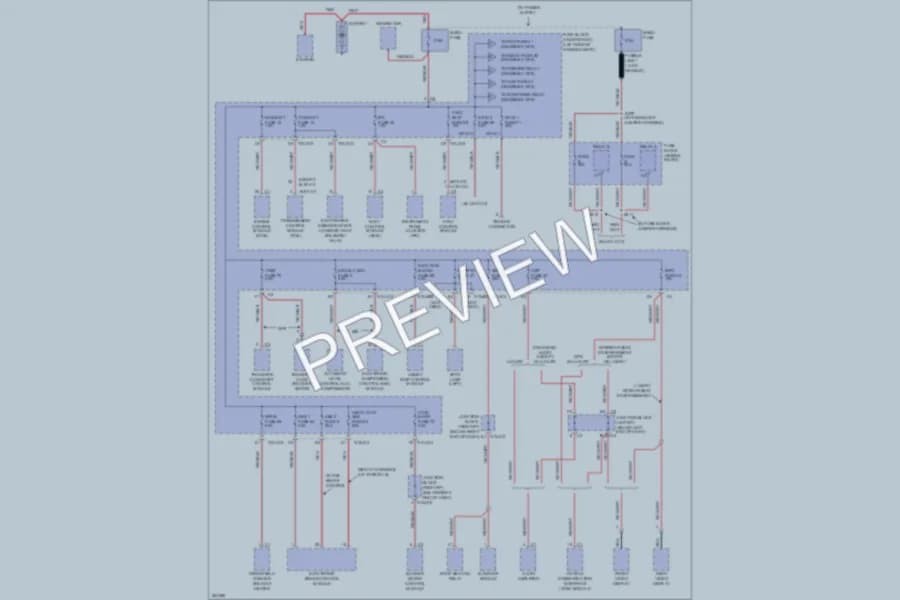 2007 Chevrolet C1500Suburban Power Distribution wiring diagram preview