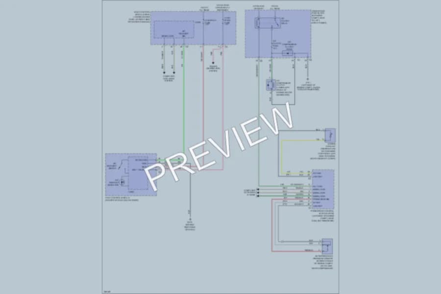 2007 Chevrolet Cobalt Air Conditioning wiring diagram preview
