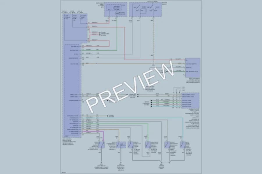 2007 Chevrolet Cobalt Anti Theft wiring diagram preview