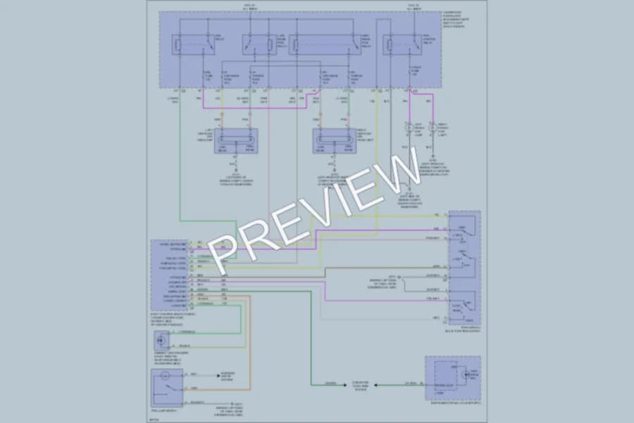 2007 Chevrolet Cobalt Headlights wiring diagram preview