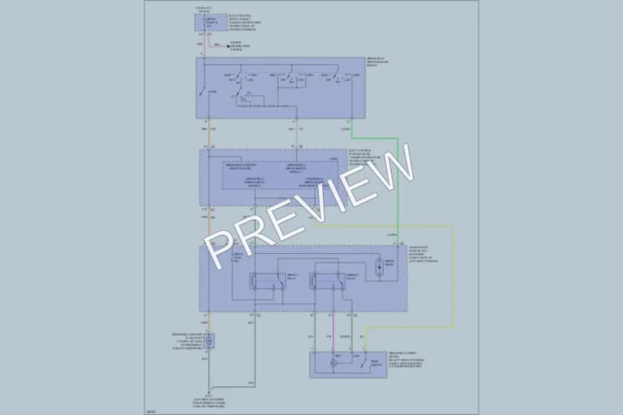 2007 Chevrolet Cobalt Wiper Washer wiring diagram preview