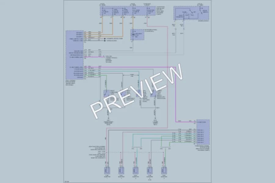 2007 Chevrolet Colorado Anti Theft wiring diagram preview