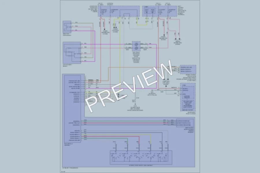 2007 Chevrolet Corvette Transmission wiring diagram preview