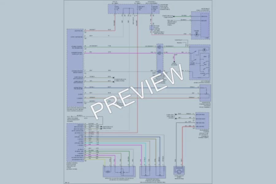 2007 Chevrolet Equinox Cruise Control wiring diagram preview