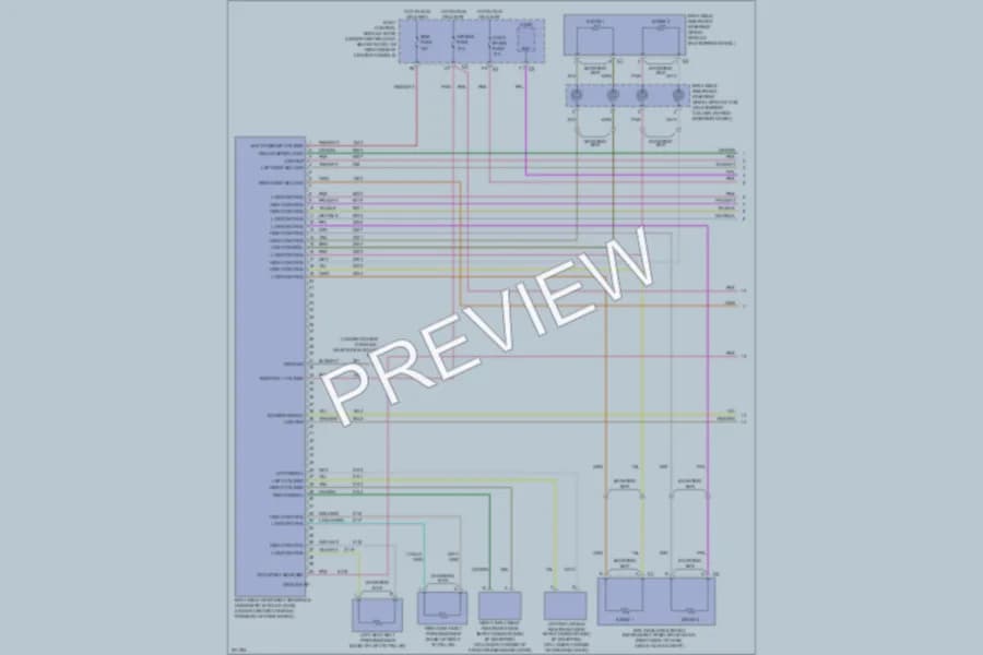 2007 Chevrolet HHR Supplemental Restraints wiring diagram preview
