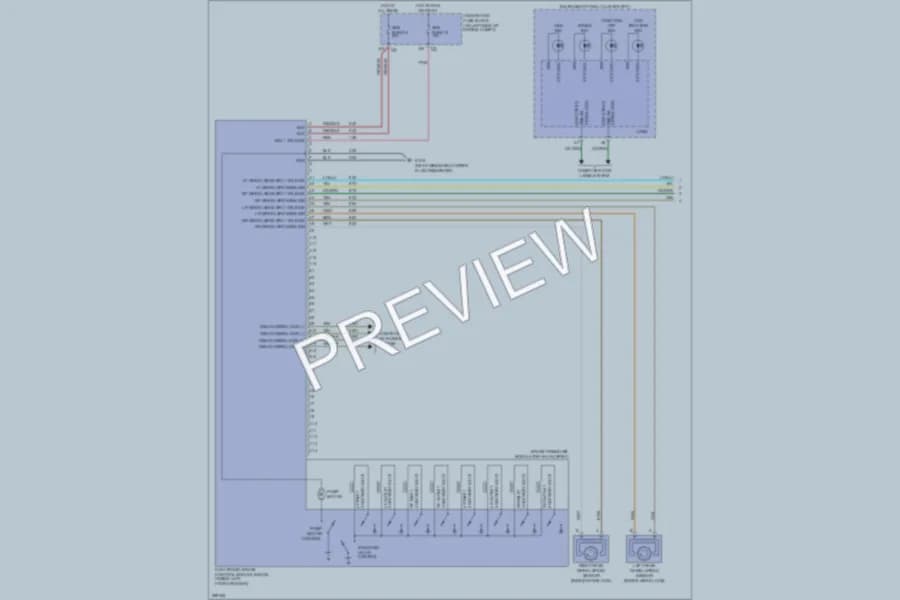 2007 Chevrolet Malibu Anti Lock Brakes wiring diagram preview