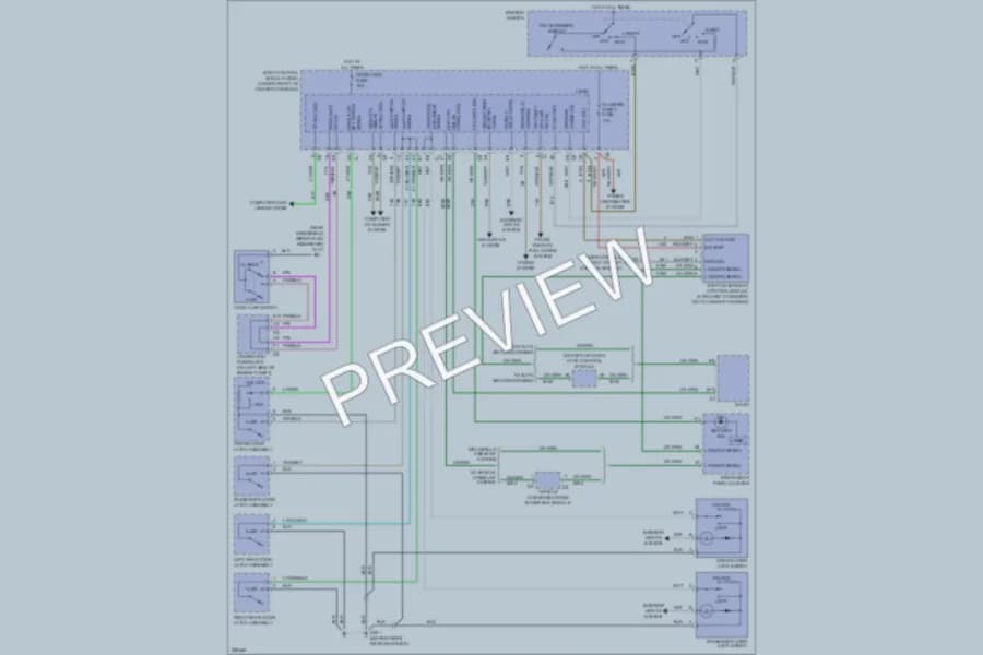 2007 Chevrolet Malibu Anti Theft wiring diagram preview