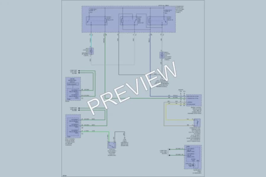 2007 Chevrolet Malibu Cooling Fan wiring diagram preview