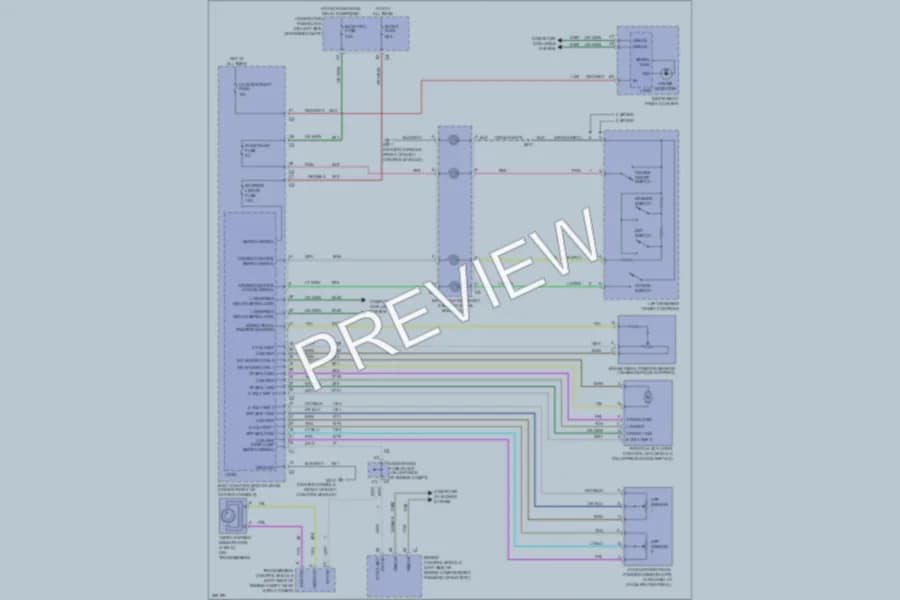 2007 Chevrolet Malibu Cruise Control wiring diagram preview