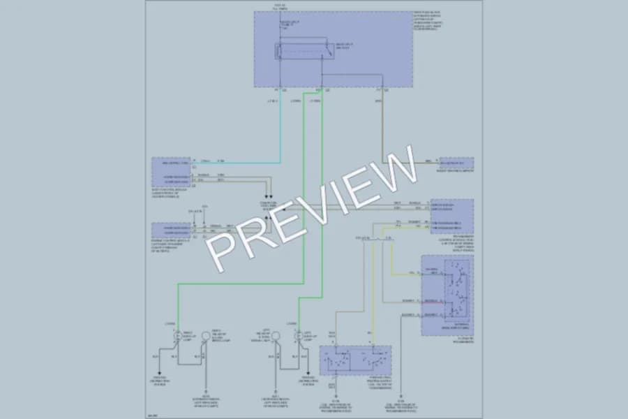 2007 Chevrolet Malibu Exterior Lights wiring diagram preview