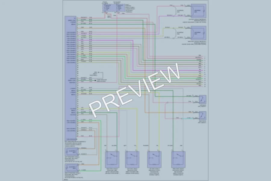2007 Chevrolet Malibu Supplemental Restraints wiring diagram preview