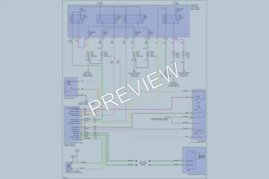 2007 Chevrolet MalibuMaxx Headlights wiring diagram preview