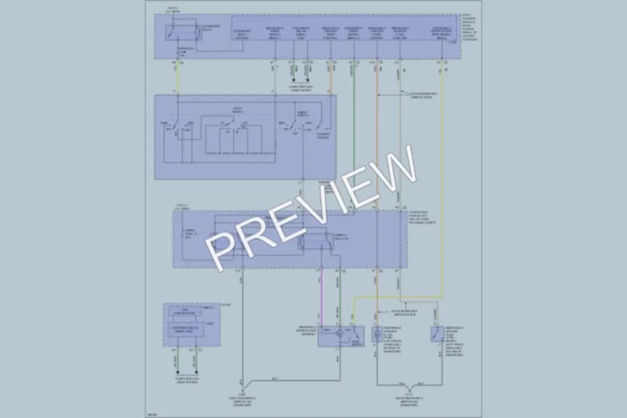 2007 Chevrolet MalibuMaxx Wiper Washer wiring diagram preview