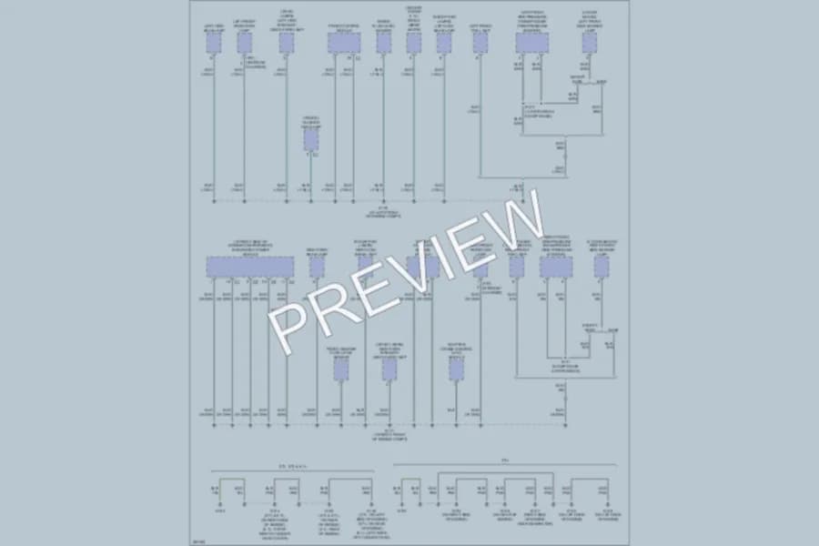 2007 Chrysler 300 Ground Distribution wiring diagram preview