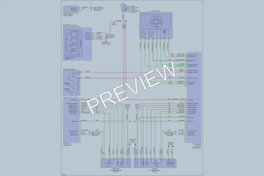 2007 Chrysler 300 Memory Systems wiring diagram preview