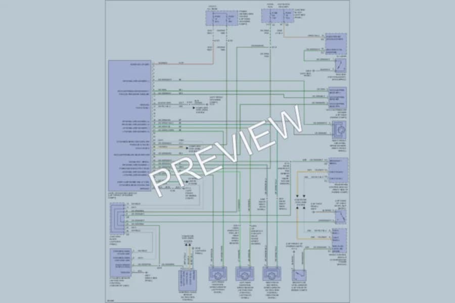 2007 Chrysler Aspen Anti Lock Brakes wiring diagram preview