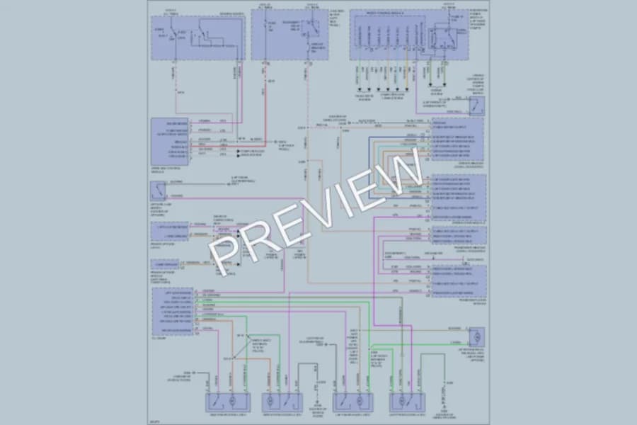 2007 Chrysler Aspen Anti Theft wiring diagram preview