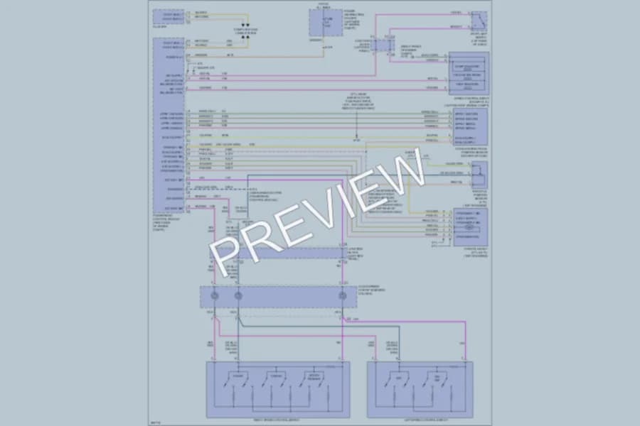2007 Chrysler Aspen Cruise Control wiring diagram preview
