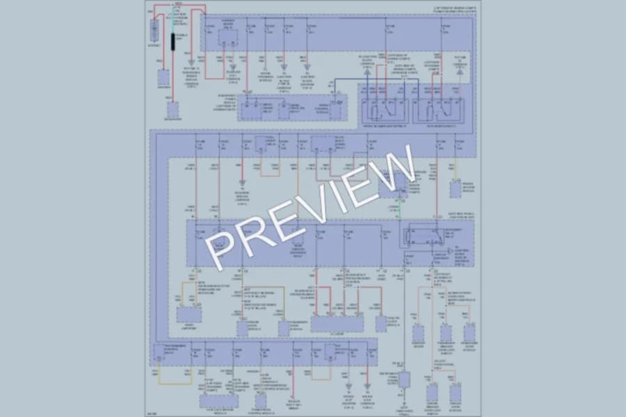 2007 Chrysler Aspen Power Distribution wiring diagram preview