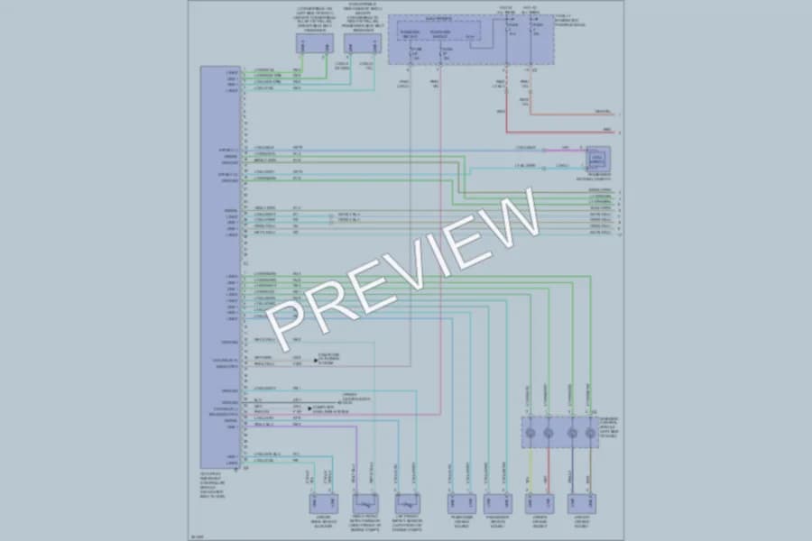 2007 Chrysler PTCruiser Supplemental Restraints wiring diagram preview