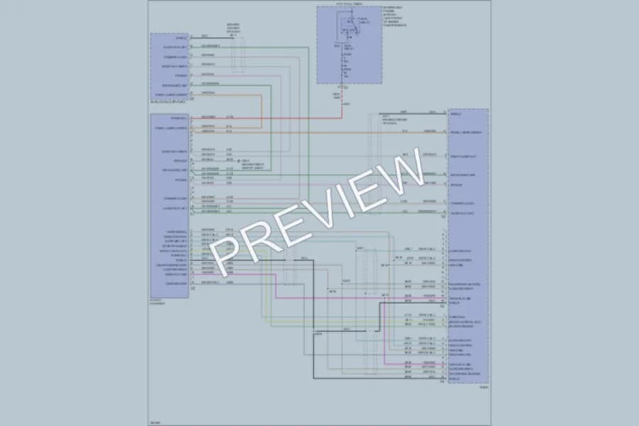 2007 Chrysler Pacifica Radio wiring diagram preview