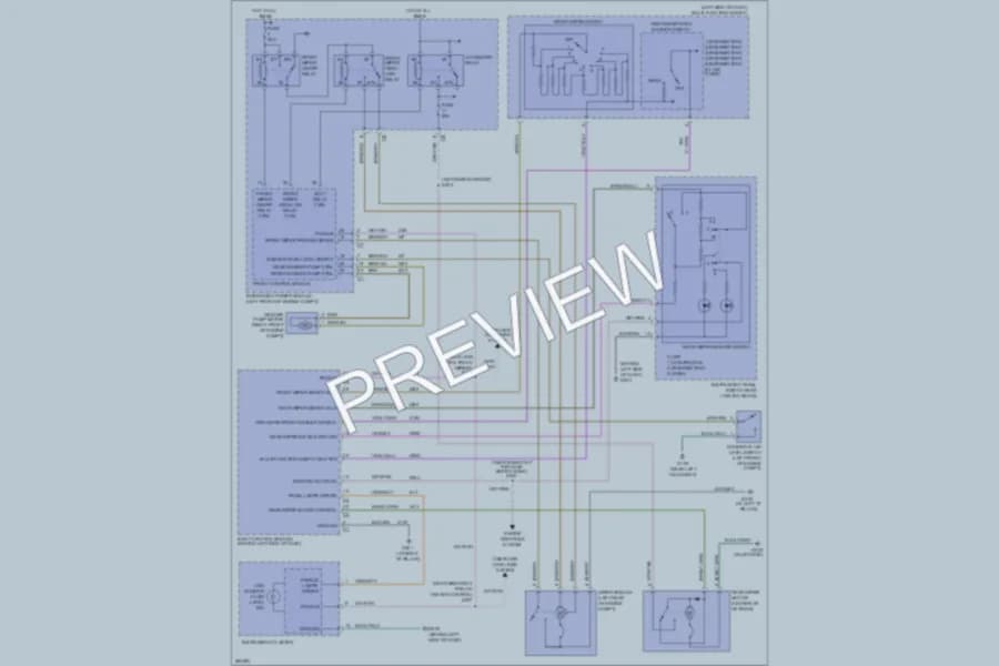 2007 Chrysler TownCountry Wiper Washer wiring diagram preview