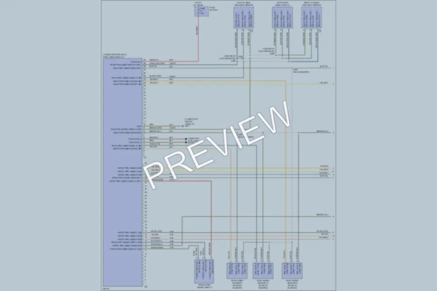 2007 Dodge 2500Sprinter Navigation wiring diagram preview