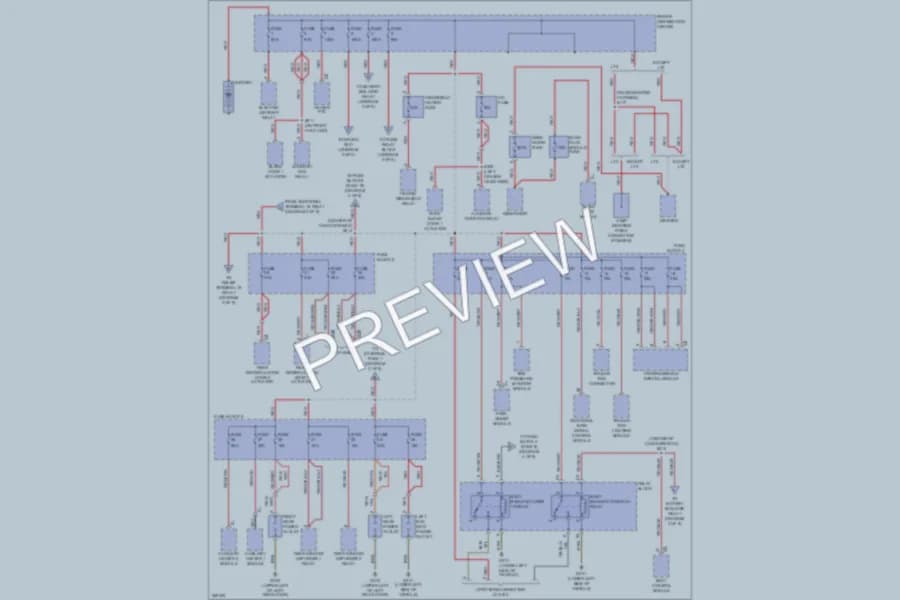 2007 Dodge 2500Sprinter Power Distribution wiring diagram preview