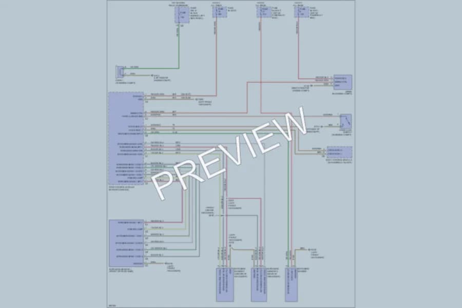 2007 Dodge 3500Sprinter Anti Theft wiring diagram preview