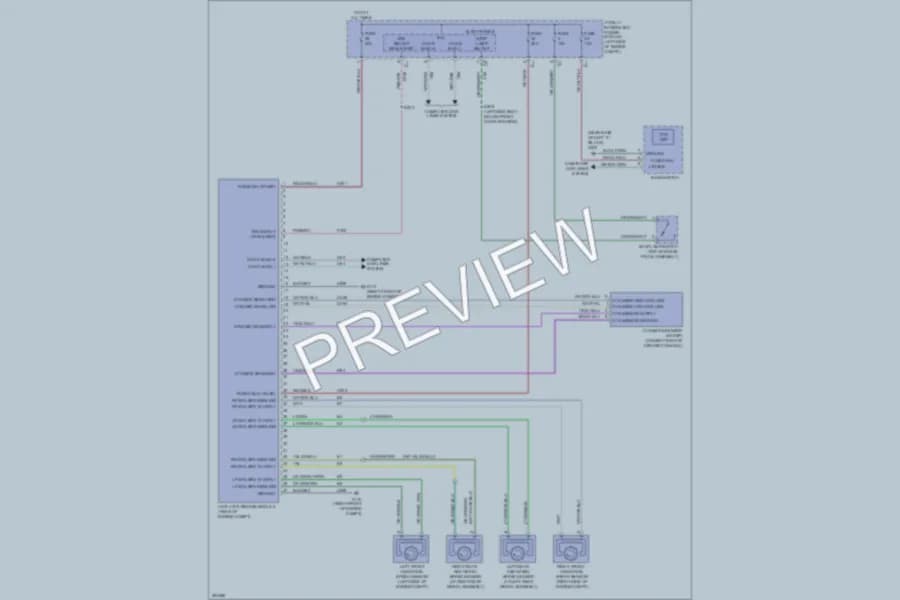 2007 Dodge Caliber Anti Lock Brakes wiring diagram preview