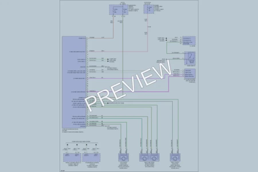 2007 Dodge Charger Anti Lock Brakes wiring diagram preview
