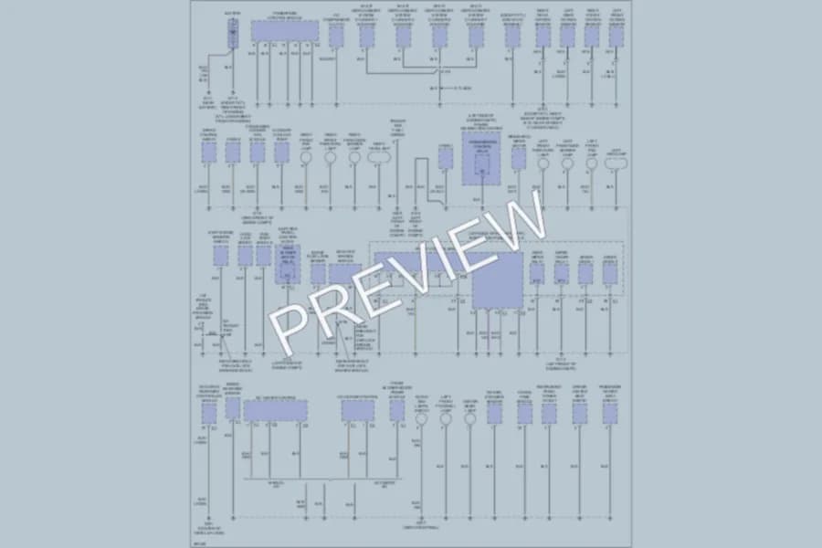 2007 Dodge Durango Ground Distribution wiring diagram preview