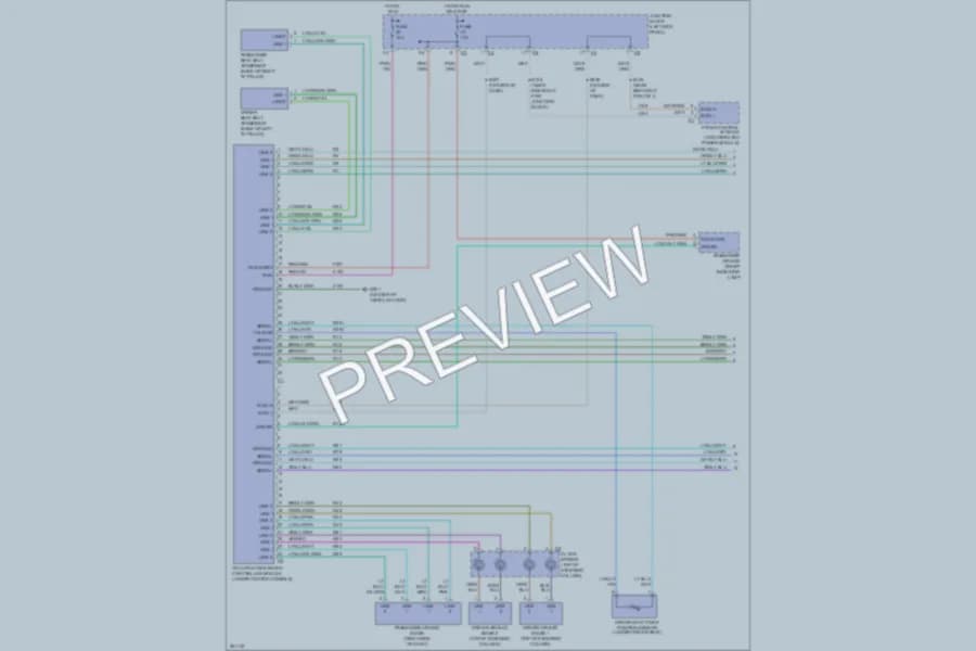 2007 Dodge Durango Supplemental Restraints wiring diagram preview