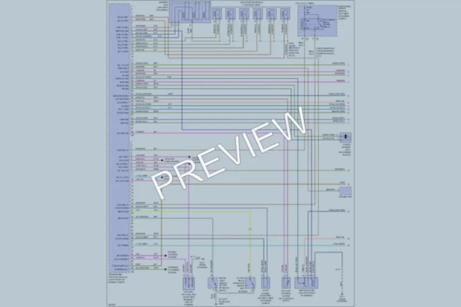 2007 Dodge GrandCaravan Engine Performance wiring diagram preview