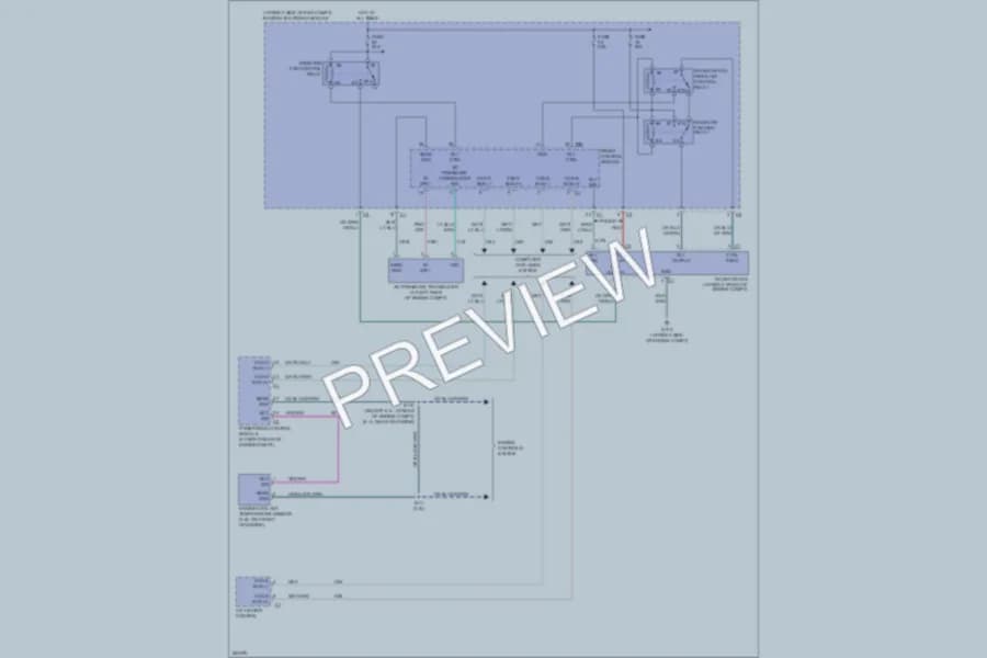 2007 Dodge Magnum Cooling Fan wiring diagram preview