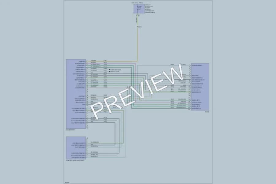 2007 Dodge Nitro Radio wiring diagram preview