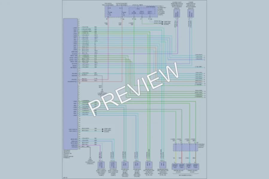 2007 Dodge Nitro Supplemental Restraints wiring diagram preview