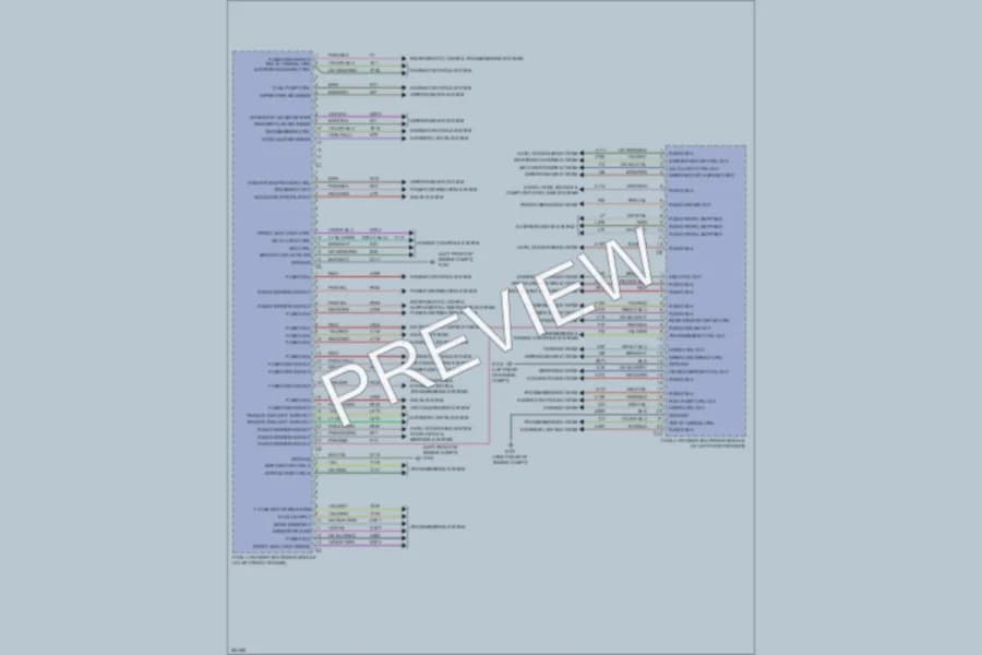 2007 Dodge R2500 Body Control Modules wiring diagram preview with protected circuit layout