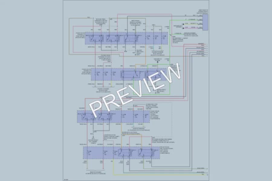 2007 Ford CrownVictoria Exterior Lights wiring diagram preview