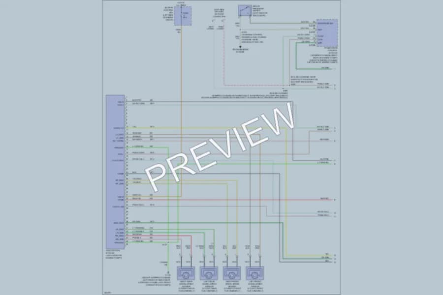 2007 Ford E450Econoline Anti Lock Brakes wiring diagram preview