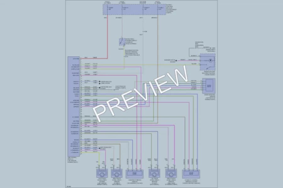 2007 Ford Expedition Anti Lock Brakes wiring diagram preview