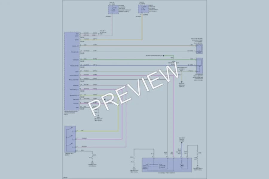 2007 Ford Expedition Memory Systems wiring diagram preview